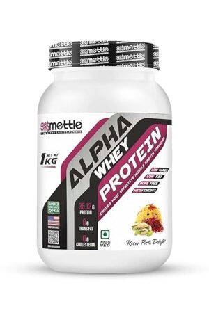 Getmymettle Alpha Whey Protein - 35g Protein
