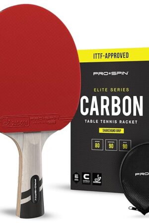 PRO SPIN Elite Series Pro Carbon Table Tennis Racket