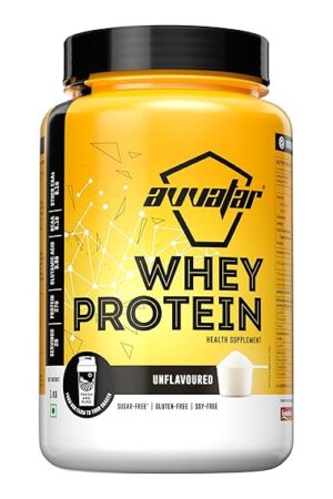 avvatar Whey Protein, 27g Protein, Unflavoured