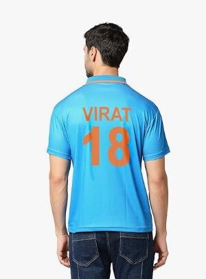 India Cricket Fan Jersey for Men | Virat Kohli 18