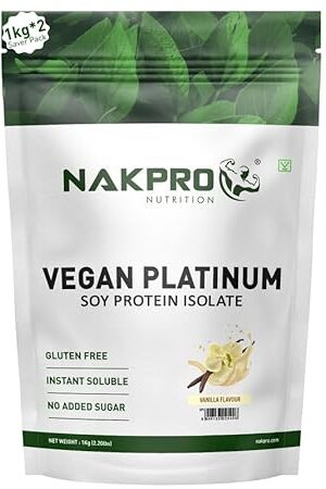 100% Soy Protein Isolate, 25.3g Protein, Natural Vegan Plant Protein Powder, Amino Acids