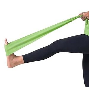 100% Natural Latex Resistance Thera Band (Light Resistance) | For Stretching, Strength Training