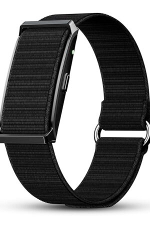 Pebble Qore Fitness Band  | 45 Days Battery Life | Advanced Health Tracking | Stress| Sleep