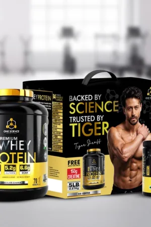 One Science Nutrition (OSN) 100% Premium Whey Protein [Grass Fed Whey] - 25g Protein, 6.6g BCAA